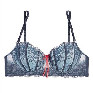 NWOT Heidi Klum Sofia Contour Bra Anthracite